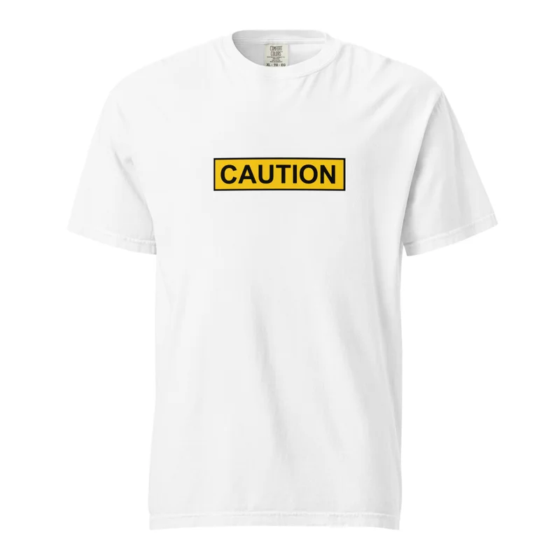 Camiseta caution