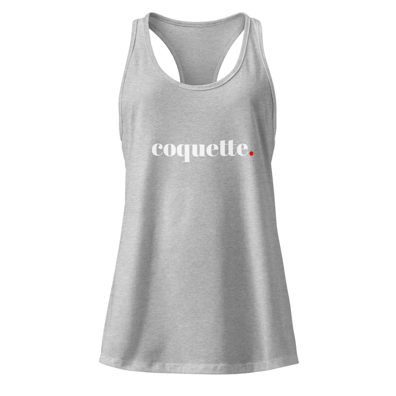 Camiseta de tirantes coquette