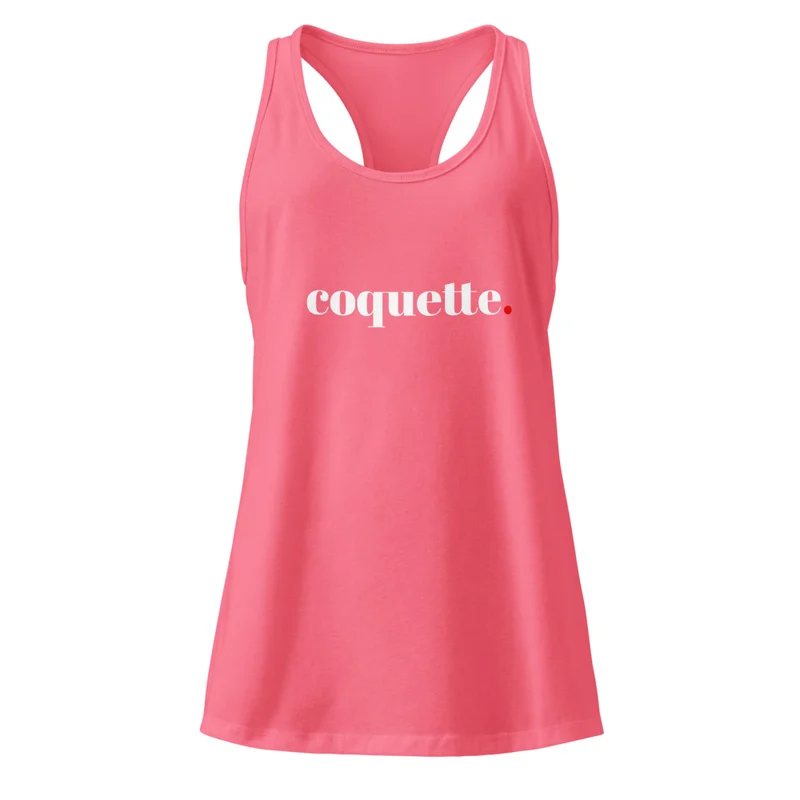 Camiseta de tirantes coquette