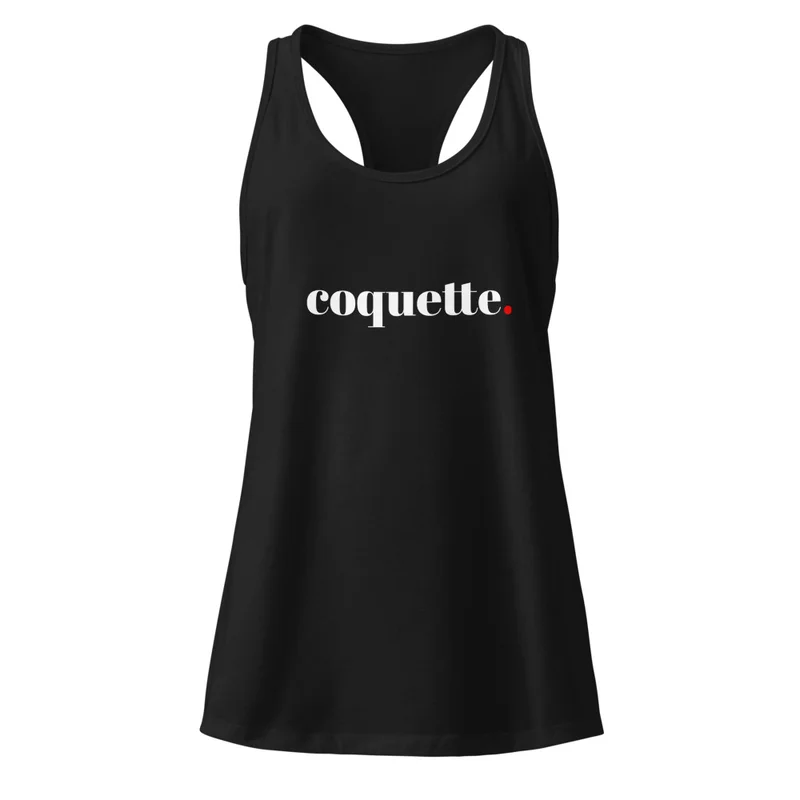 Camiseta de tirantes coquette