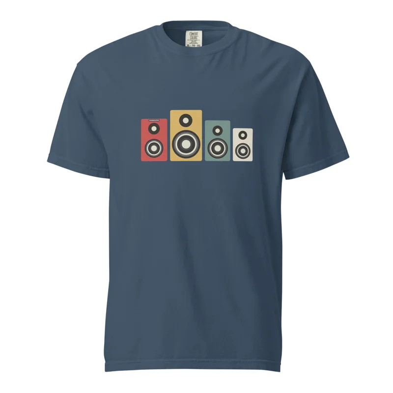 Camiseta altavoces