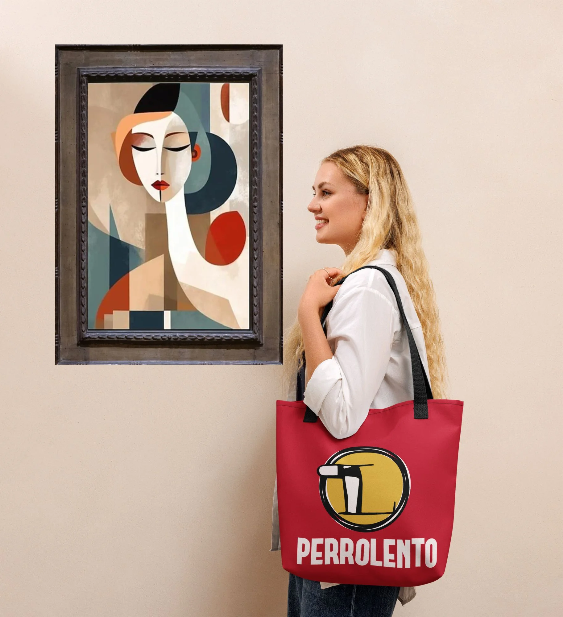 Bolsa Perrolento roja