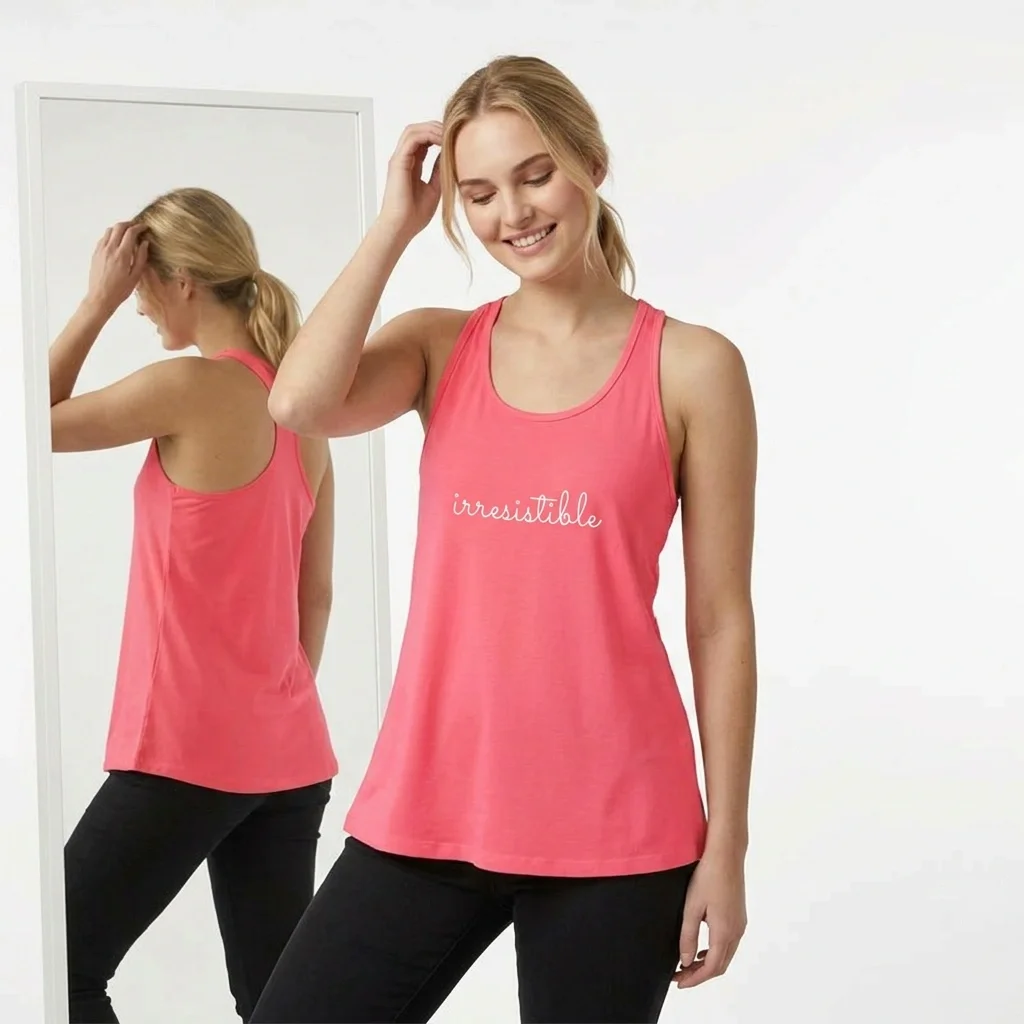 Camiseta de tirantes irresistible