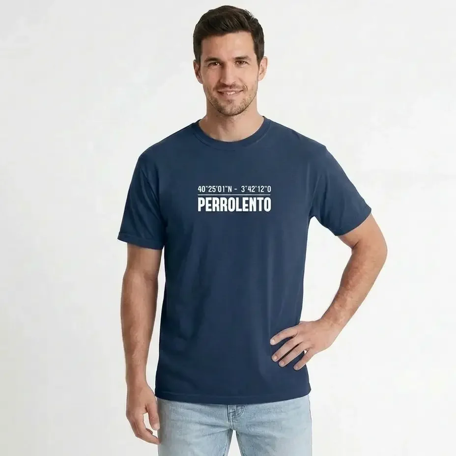 Camiseta coordenadas Madrid