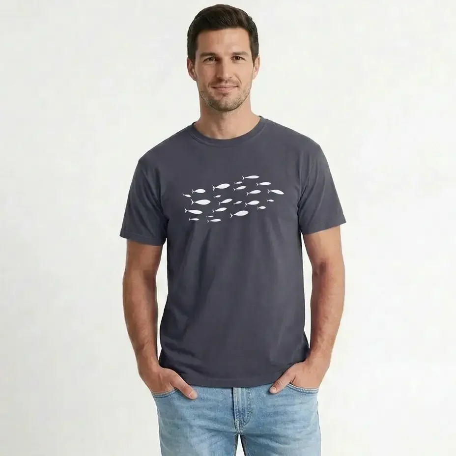 Camiseta banco de peces