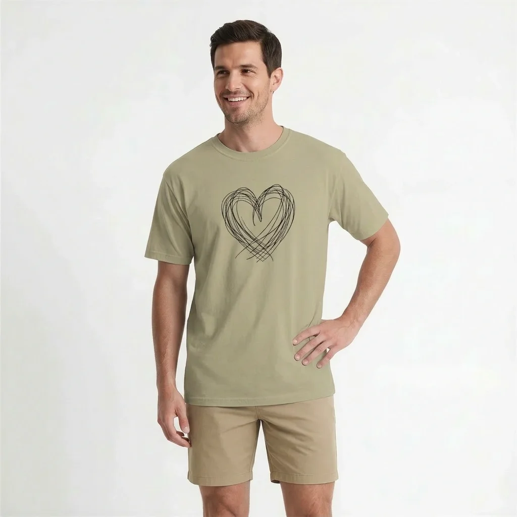 Camiseta corazón