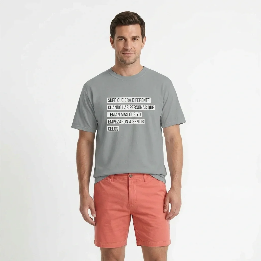 Camiseta supe que era diferente